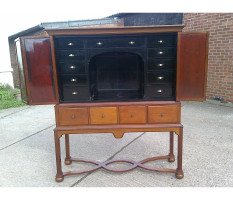 Charles Spooner. Rare and important Anglo-Japanese Exhibition cabinet in the 17th century style - Thumbnail 4