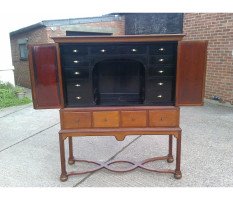 Charles Spooner. Rare and important Anglo-Japanese Exhibition cabinet in the 17th century style - Thumbnail 5