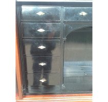 Charles Spooner. Rare and important Anglo-Japanese Exhibition cabinet in the 17th century style - Thumbnail 7