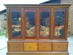 Charles Spooner. Rare and important Anglo-Japanese Exhibition cabinet in the 17th century style - Thumbnail 10