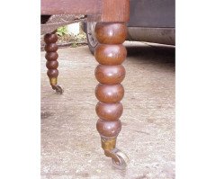 Morris & Co. Attributed, a Well-Crafted bobbin turned corner chair - Thumbnail 5