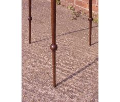 Liberty & Co. Attributed, a mahogany triform occasional table In the style of E. W. Godwin - Thumbnail 4