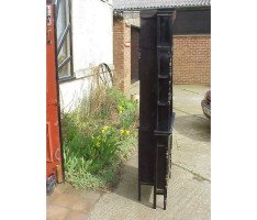 Daniel Cottier Attributed, an impressive Aesthetic Movement ebonised cabinet for semi-fixing - Thumbnail 4