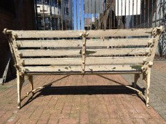 Dr. Christopher Dresser. Two Coalbrookdale Medieval Cast Iron Garden Seats - Thumbnail 11