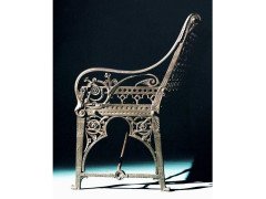 Dr. Christopher Dresser. Two Coalbrookdale Medieval Cast Iron Garden Seats - Thumbnail 12