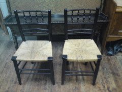 Morris & Co. A pair of Sussex side chairs - Thumbnail 2