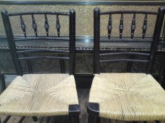 Morris & Co. A pair of Sussex side chairs - Thumbnail 4