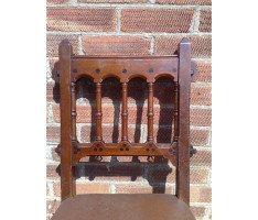 Bruce Talbert for Gillows. Rare Gothic Revival chair - Thumbnail 6