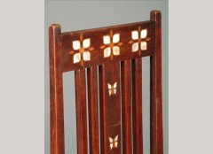 E. A. Taylor for Wylie & Lochhead. Rare 'Butterfly' chair - Thumbnail 2