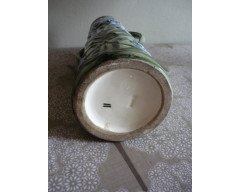 Art Nouveau Continental Twin-Handled Vase c.1900 - Thumbnail 3