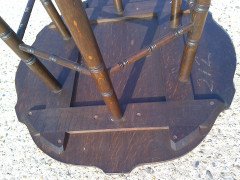 Phillip Webb for Morris & Co. Rare sidetable - Thumbnail 13