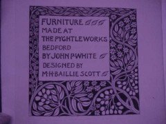 M. H. Baillie Scott for J P White of Bedford. A set of four Oak ladderback Armchairs - Thumbnail 4