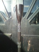 Ernest Gimson for Alfred Bucknell. Rare and important pair of hand formed steel candlesticks - Thumbnail 4