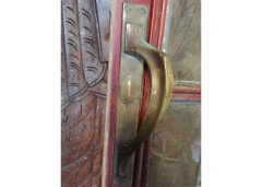 A period Arts & Crafts stained glass door - Thumbnail 3