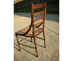 Robert Edis for Jackson and Graham. A Gothic Revival Oak chair - Thumbnail 5