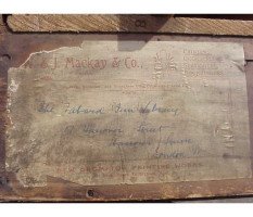 Richard Norman Shaw for W J Mackay Co. Rare Gothic Revival revolving bookcase designed for The Tabard Inn - Thumbnail 12