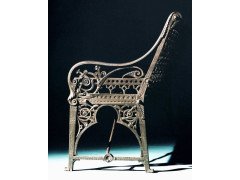 Dr. Christopher Dresser. A cast iron garden bench - Thumbnail 2