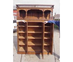 A superior quality Gothic Revival walnut Dresser - Thumbnail 5