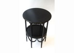 Morris & Co. Attributed, Two similar Aesthetic Movement ebonised circular wine tables - Thumbnail 3