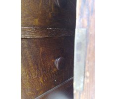 A W N Pugin (style of). A Gothic Revival oak Davenport - Thumbnail 9
