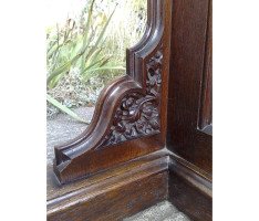 A W N Pugin (style of). A Gothic Revival oak Davenport - Thumbnail 22