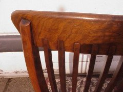 E. W. Godwin for James Peddle. A well designed pair of dining chairs - Thumbnail 3