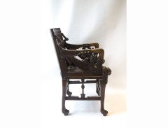 A rare pair of stunning 1920's Egyptian revival armchair - Thumbnail 2