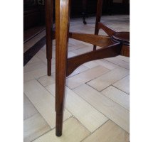 Morris & Co. A rare fine quality side table with shaped top and six legs - Thumbnail 8