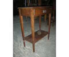Wylie & Lochhead. A Well-Crafted Single Drawer Hall Table/writing Desk - Thumbnail 2
