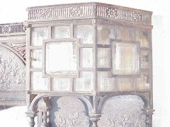 Thomas Jeckyll for Barnard Bishop and Barnard. Anglo-Japanese cast iron overmantle - Thumbnail 7