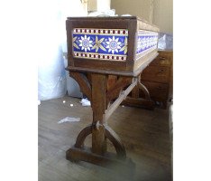 John Pollard Seddon, In the manner of. A stunning Gothic Revival planter - Thumbnail 4