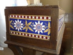John Pollard Seddon, In the manner of. A stunning Gothic Revival planter - Thumbnail 5