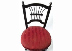 Dante Rossetti for Morris & Co. A pair of chairs originally rush seated - Thumbnail 4
