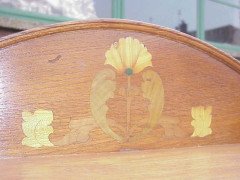 An Arts & Crafts Oak Bureau Bookcase - Thumbnail 3