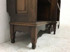 George Jack for Morris & Co. A super quality breakfront walnut open bookcase - Thumbnail 6