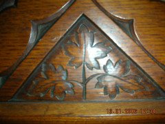 Edwards and Roberts. A Gothic revival Oak sideboard/buffet - Thumbnail 7