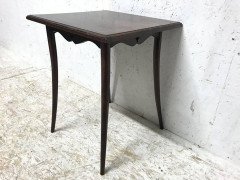 Collinson and Lock. An Anglo-Japanese Rosewood sidetable in the style of E W Godwin - Thumbnail 5