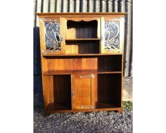 Shapland & Petter Attributed, a good Arts & Crafts Oak bookcase - Thumbnail 1