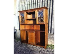 Shapland & Petter Attributed, a good Arts & Crafts Oak bookcase - Thumbnail 2
