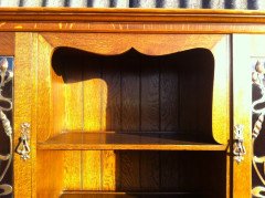 Shapland & Petter Attributed, a good Arts & Crafts Oak bookcase - Thumbnail 3
