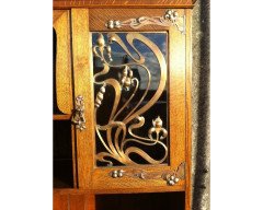 Shapland & Petter Attributed, a good Arts & Crafts Oak bookcase - Thumbnail 6