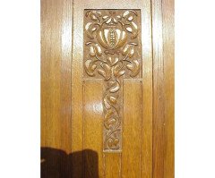 Liberty & Co., Oak Arts & Crafts Three Piece Bedroom Suite - Thumbnail 3