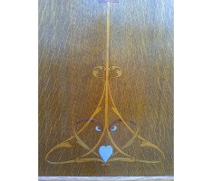 Shapland & Petter. A good Arts & Crafts Oak treble wardrobe in the Glasgow Style - Thumbnail 8
