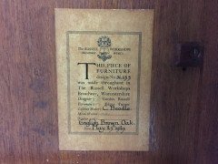 Gordon Russell. Hayrake' Oak Dining table - Thumbnail 10