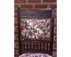 Two sets of four Oak dining chairs and a similar pair the design Attributed, to E.W.Godwin - Thumbnail 10