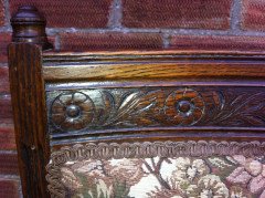 Two sets of four Oak dining chairs and a similar pair the design Attributed, to E.W.Godwin - Thumbnail 11