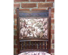 Two sets of four Oak dining chairs and a similar pair the design Attributed, to E.W.Godwin - Thumbnail 16