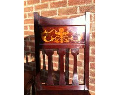 Shapland & Petter. A pair of Arts & Crafts hall chairs - Thumbnail 4