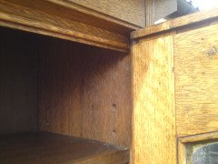 Arthur Simpson. A good early Arts & Crafts Oak bookcase - Thumbnail 5