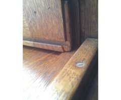 Arthur Simpson. A good early Arts & Crafts Oak bookcase - Thumbnail 7